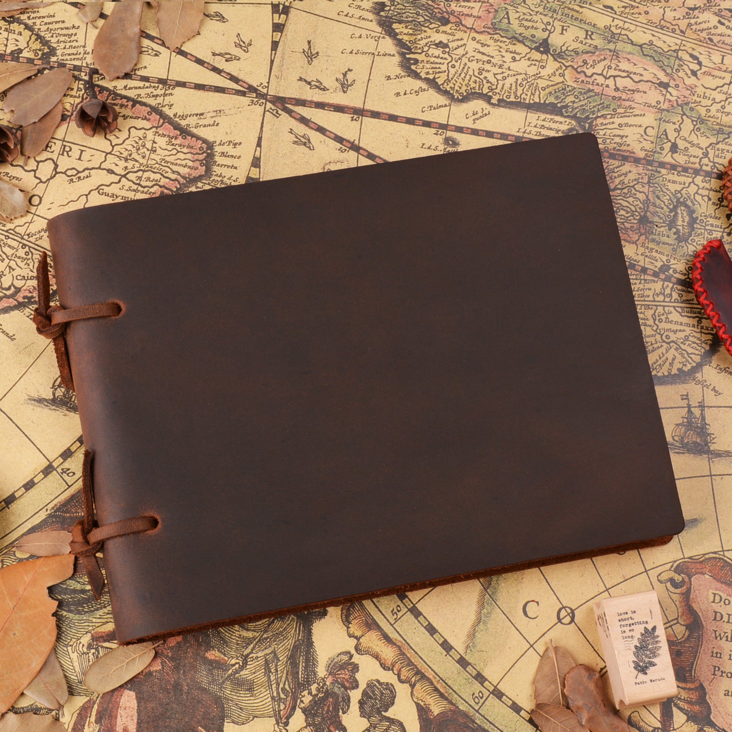 Wholesale Vintage Handmade Cowhide Leather Notepad